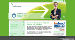 Desktop Screenshot of koelnmessenafta.com